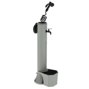 SINED Tritone Pro Garden Fountain Dove Grey HDPE H100 7.5m Hose