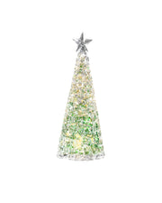 Sompex Glamor Decorative Christmas Lamp H 28 Cm Green