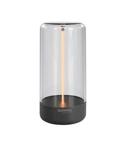Sompex Pulse Rechargeable Table Lamp H 14.5 Cm D 7 Cm Anthracite