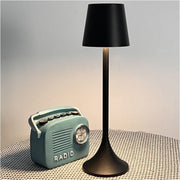 T'ILLUMINO Ellon Touch Lamp H 380 Mm D 107 Mm 5200 mAh 3.5 W Black