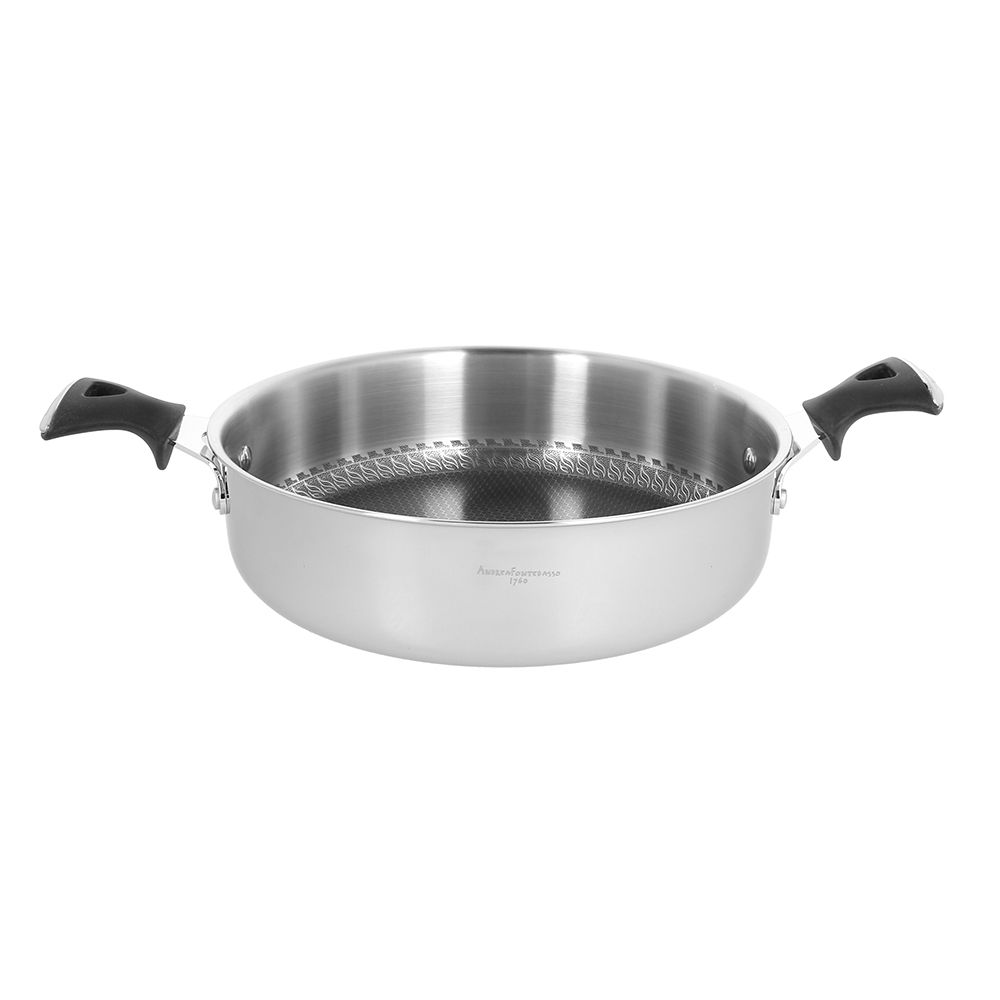 tognana tognana tegame 2 manici d 32 cm linea luxury design acciaio inox ean 8056444500080