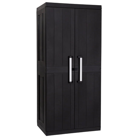 toomax toomax armadio 2 ante garage mega utility cabinet mobile porta attrezzi con 4 ripiani regolabili ean 8009371022149