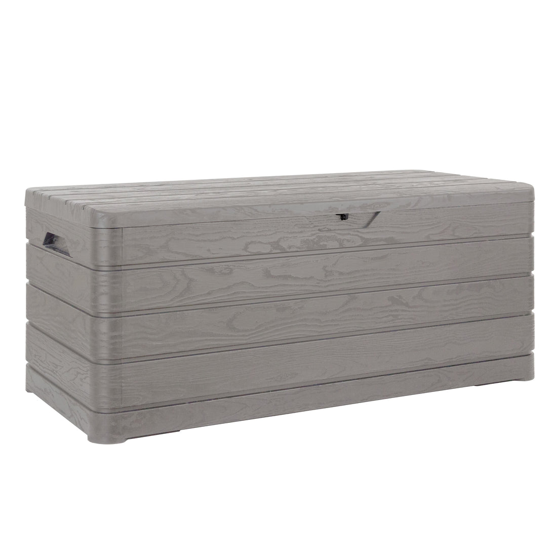 toomax toomax baule multiuso dolomiti 640 effetto legno contenitore con pistoni pneumatici per esterno ean 8009371019033
