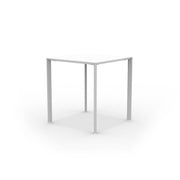 Vermobil Fox Self-Leveling Square Table 70 x 70 Cm H 75 Cm White