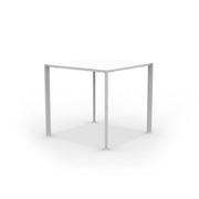 Vermobil Fox Self-Levelling Square Table 80 x 80 cm H 75 cm White