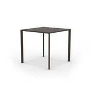 Vermobil Fox Self-Leveling Square Table 80 x 80 cm H 75 cm Bronze