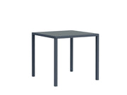 Vermobil Quadris Metal Square Table 80 x 80 cm H 75 cm Grey