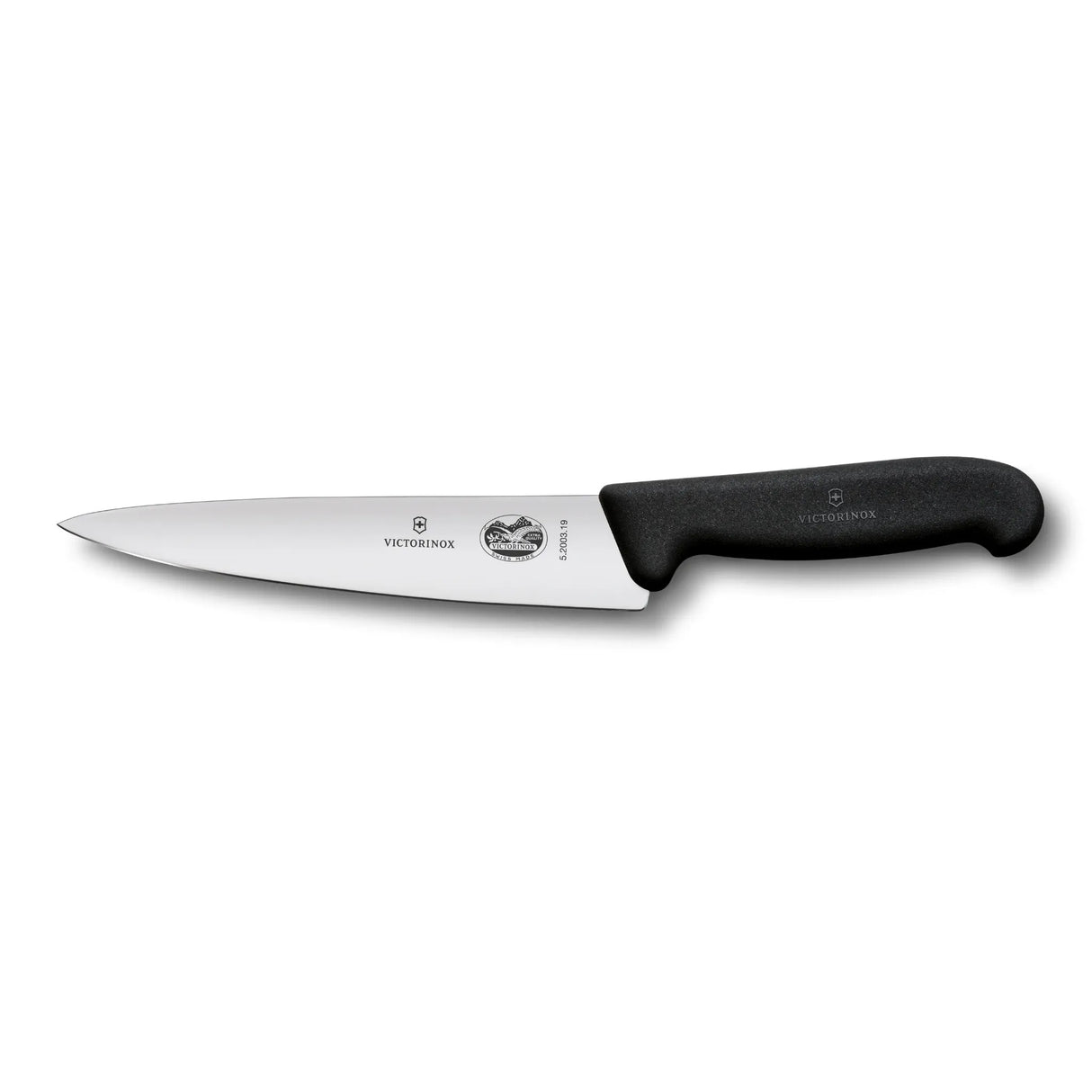 victorinox victorinox coltello cucina lama 19 cm manico fibrox nero ean 7611160501301