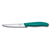 Victorinox Steak / Pizza Knife Blade 11 Cm Swiss Classic Green Handle 1 Pcs