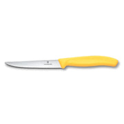 Victorinox Steak / Pizza Knife 12 cm Blade Swiss Classic Yellow Handle 1 Pc