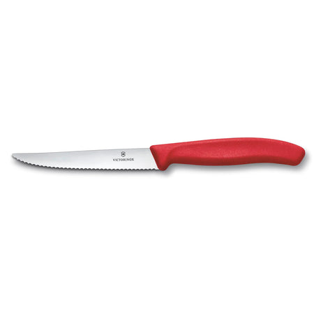 victorinox victorinox coltello da bistecca pizza lama 12 cm swiss classic manico rosso 1 pz ean 7613329191743