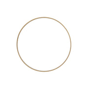 Wicker Box Metal Ring D 20 Cm Gold
