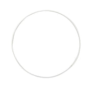 Wicker Box Metal Ring D 30 Cm White