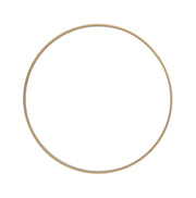 Wicker Box Metal Ring D 30 Cm Gold