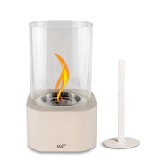 WD LifeStyle Fireplace Centerpiece Color White