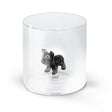 wd lifestyle wd lifestyle bicchiere vetro borosilicato cc 250 ml decoro bulldog francese ean 8055035681535