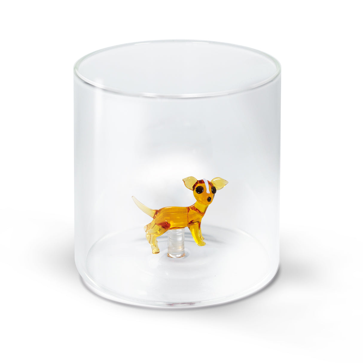 wd lifestyle wd lifestyle bicchiere vetro borosilicato cc 250 ml decoro chihuahua ean 8055035684024