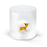wd lifestyle wd lifestyle bicchiere vetro borosilicato cc 250 ml decoro chihuahua ean 8055035684024