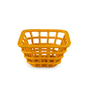 WD LifeStyle Yellow Stoneware Centerpiece Basket