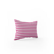 WD LifeStyle Inflatable Pillow with Pillowcase 35 x 25 cm in Pink Microfiber