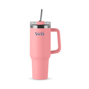 WD LifeStyle American Stainless Steel Mug 1.2 Lt Pink