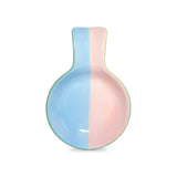 wd lifestyle wd lifestyle poggiamestolo in stoneware 173 x 12 x 32 cm rosa celeste ean 8055035684710