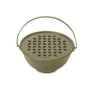 WD LifeStyle Mosquito Coil Holder for Table and Floor with Magnetic Rod, Olive Green