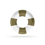 wd lifestyle wd lifestyle salvagente gonfiabile decorazione fasce bianche e oliva