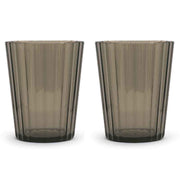 WD LifeStyle Set of 2 Acrylic Glasses 370 ml Brown