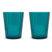 WD LifeStyle Set of 2 Acrylic Glasses 370 ml Turquoise