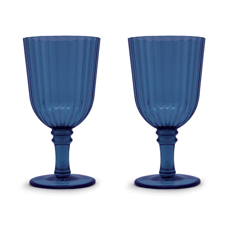 wd lifestyle wd lifestyle set 2 calici in acrilico 460 ml blu ean 8053300574469