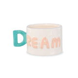 wd lifestyle wd lifestyle tazza colazione in stoneware 440 ml decoro dream verde rosa ean 8055035683928