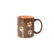 WD LifeStyle Stoneware Mug with Beige Paw Print