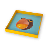 wd lifestyle wd lifestyle vassoio svuota tasche quadrato 20 x 20 cm decoro uovo ean 8055035680446