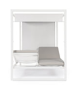 bizzotto bizzotto daybed konnor bianco struttura alluminio 213 x 149 x 196 cm tessuto idrorepellente ean 8051836690127