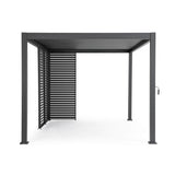 bizzotto bizzotto frangisole laterale per pergola ocean h 238 cm l 93 cm antracite ean 8051836466913