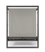 bizzotto bizzotto daybed konnor antracite struttura alluminio 213 x 149 x 196 cm tessuto idrorepellente ean 8051836690134