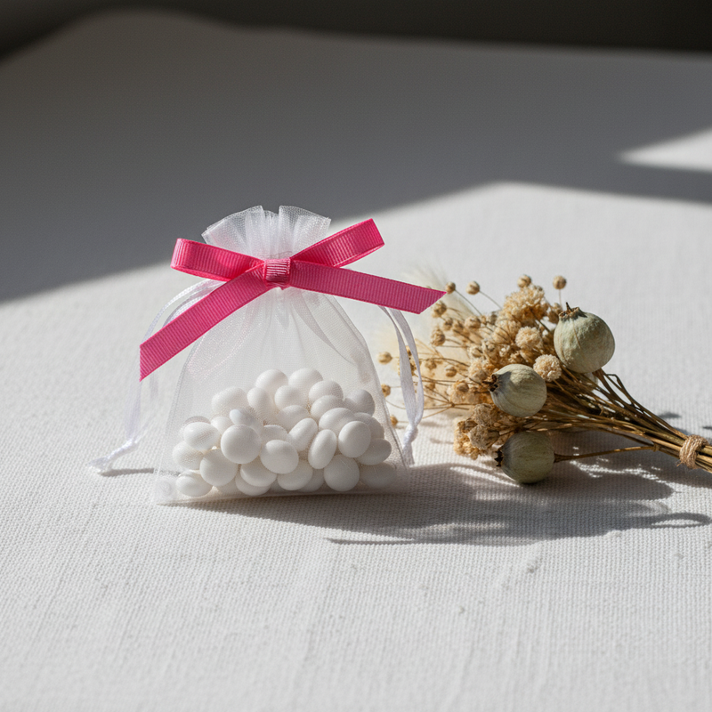 Nastro grossgrain Arpimex fluo pink 10mm 50mt, costine in rilievo e colore vivace. Ideale per packaging, regali e decorazioni. ean 8018318220449