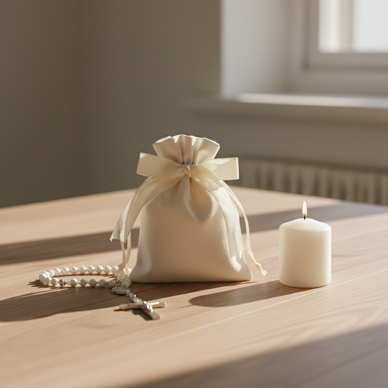 Nastro taffetà Arpimex natural avorio 25mm 25mt, 100% poliestere, finitura lucida. Ideale per bomboniere e packaging cerimonie ean 8018318229879