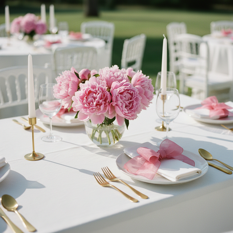 Confeziona con eleganza il nastro taffetà Arpimex Rosa, 100% poliestere 40 mm × 25 mt, texture crespa. Per bomboniere e cerimonie. ean 8018318230066