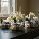 Nastro taffetà Arpimex argento 40mm × 25m: superficie liscia metallica per bomboniere, Natale e cerimonie eleganti. ean 8018318230035