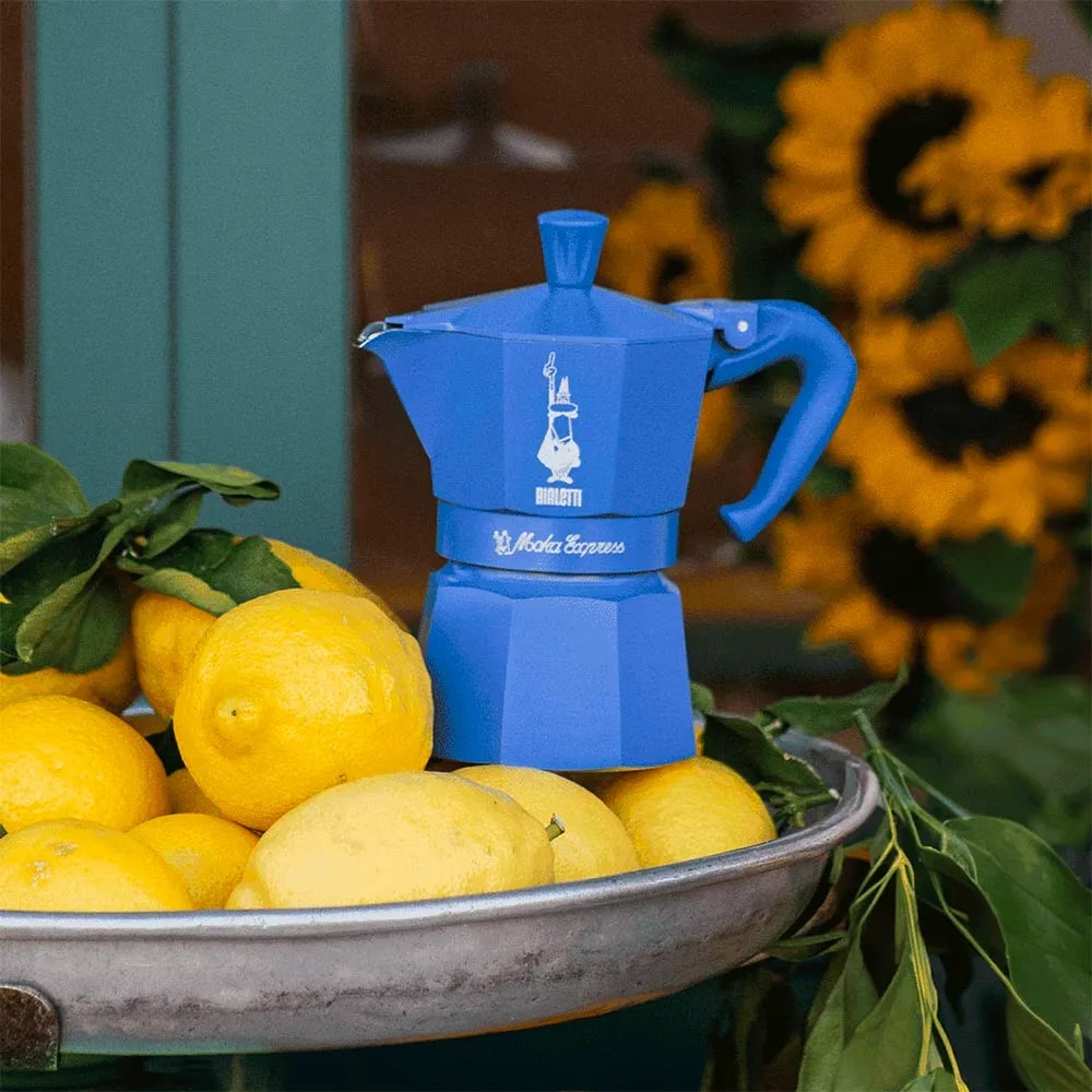 Bialetti Moka Express 1 Tz Blue – L'Arcolaio
