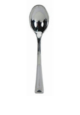 bigiemme bigiemme cucchiaini 10 cm plastica argento metallizzati 24 pz ean 0039938112295