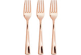 immagine-2-bigiemme-forchette-plastica-metallizzate-rosegold-h-19-cm-24-pz-ean-092352988358