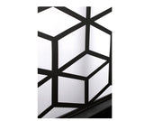 bizzotto bizzotto portafiore silvy rettangolare geometric 76 x 41 cm h 152 cm nero ean 8051836680715