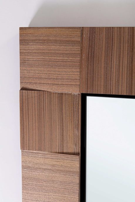 bizzotto bizzotto specchio con cornice alfada 106 x 182 cm legno di noce ean 8051836762145