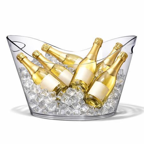 brevetti waf brevetti waf visual bowl spumantiera 8 lt puro acrilico veroglas trasparente ean 8005778048829