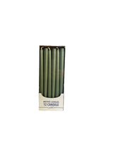 immagine-2-cereria-di-giorgio-candele-coniche-d-22-cm-h-30-cm-12-pz-vintage-green-ean-8006545202574