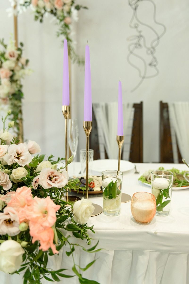 cereria di giorgio cereria di giorgio candele coniche d 22 cm h 30 cm 12 pz lavanda ean 8006545202628