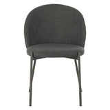 di mo commerciale di mo commerciale sedia shelly in tessuto 320 gr grigio scuro 55 x 45 cm h 80 cm sedia design moderna con struttura ean 8010402525485